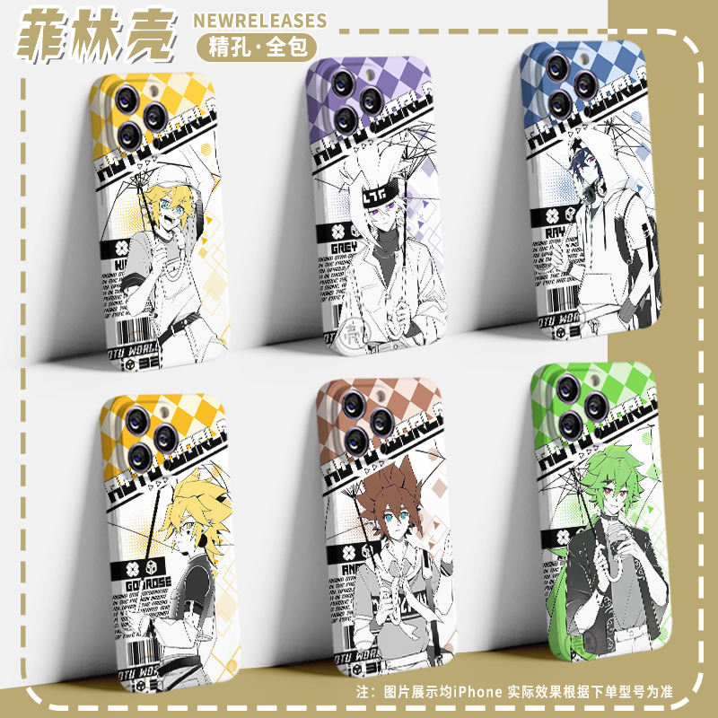 凹凸世界骤雨知夏浓系列主题菲林手机壳适用苹果16promax华为mate荣耀500OPPOreno14一加ACE3vivos19真我红米