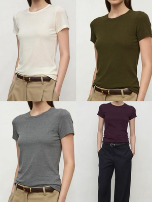 经典羊毛羊绒莫代尔T