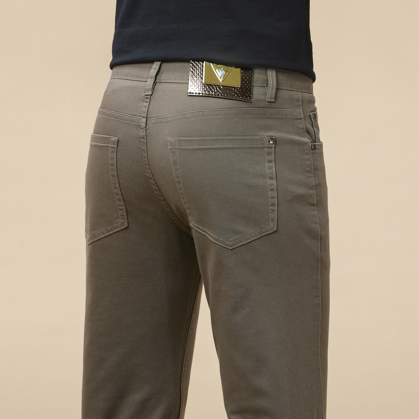 2026新款修身牛仔裤男弹力休闲男款长裤夏季薄款弹力透气轻奢高档