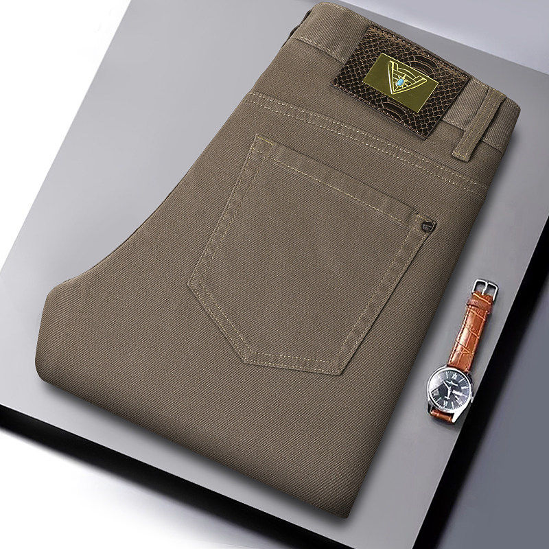 2026新款牛仔裤男修身夏季薄款轻奢高级感潮流百搭休闲男款九分裤