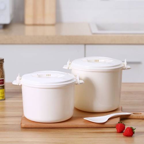 家用大号加热煮塑料带盖锅蒸饭煲