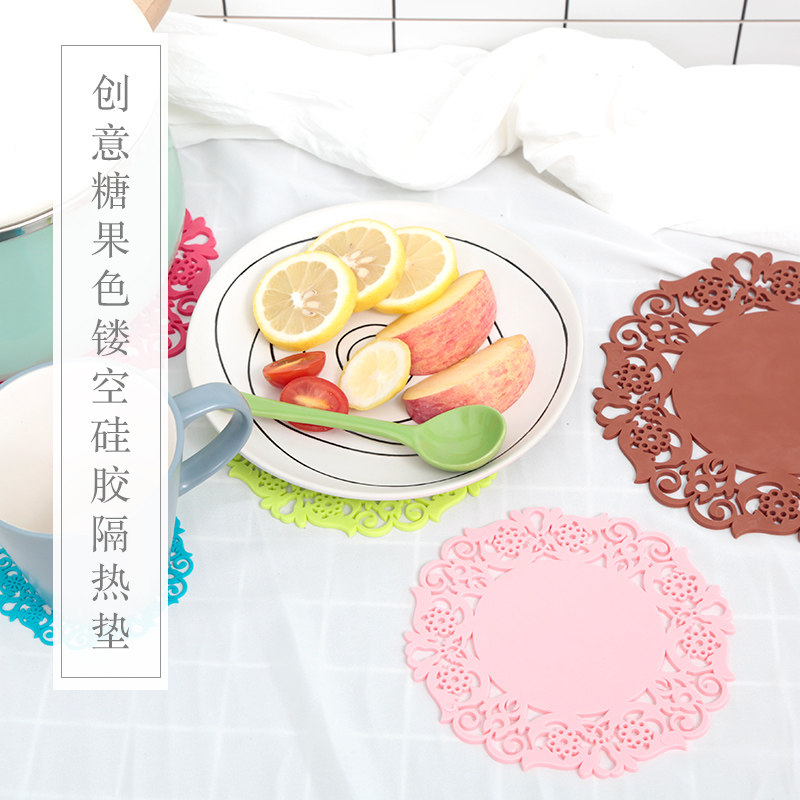 硅胶隔热垫餐桌垫防热盘垫碗垫防滑杯垫盘子垫花瓶垫水壶垫在类目 餐饮具, 杯子/水杯/水壶, 杯垫中 - 来自Buy2taobao.com提供专业的淘宝代购服务