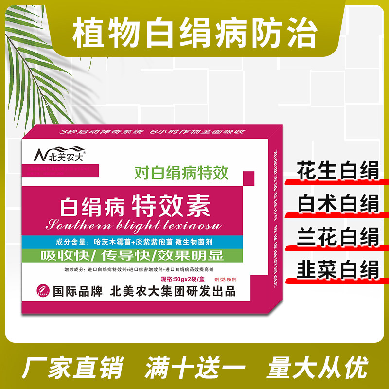 白绢病特效素杀菌剂 大葱辣椒花生白绢病专用药 根腐立枯病杀菌药