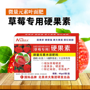 草莓硬果素叶面肥坐果授粉精靓果不软果微量元素肥膨果增甜增产素