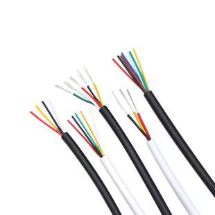 美标2464多芯护套线30/28/24/20/16awg2芯4芯6芯信号线电源连接线