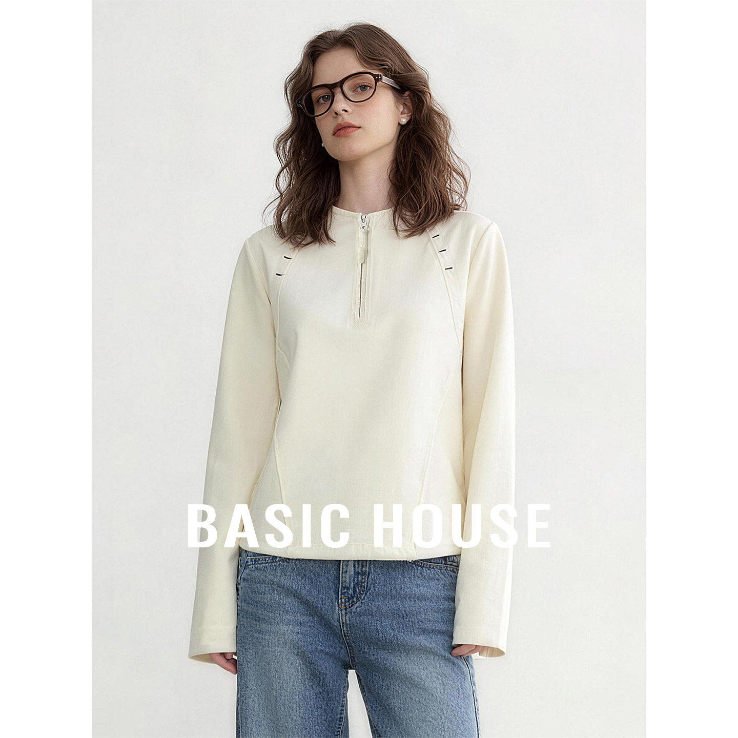 BasicHouse/百家好米白