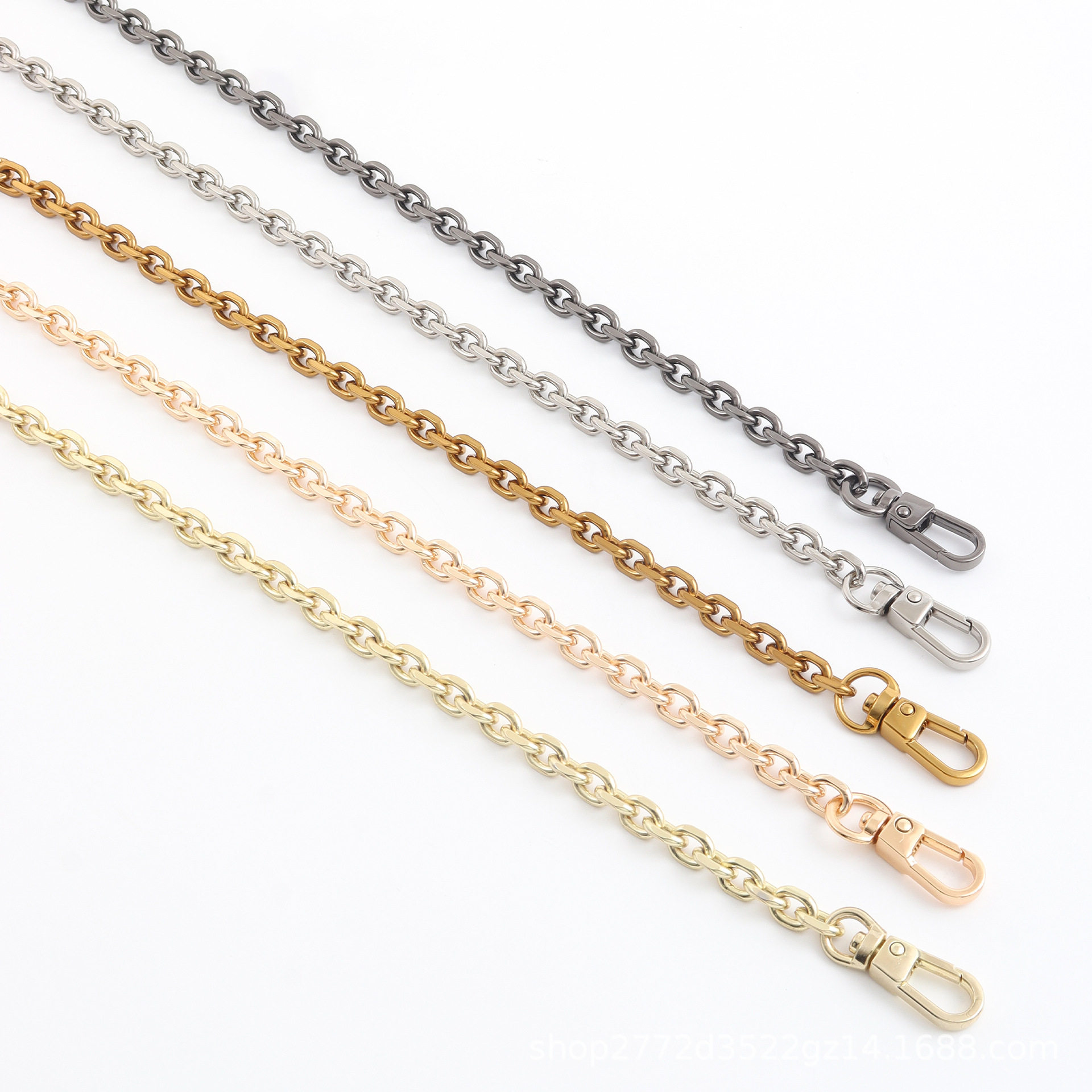 适用mcn信封包链条麻将包改造替换金属链子肩带配件单买