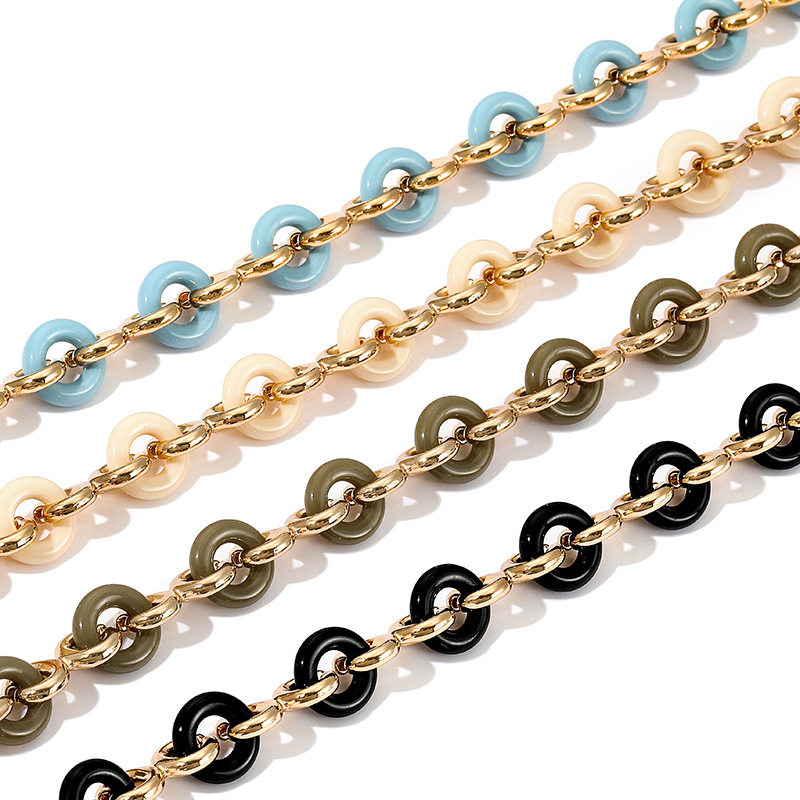 跨境SP-121适用于啰意威包带甜甜圈链条替换腋下改造金属配件