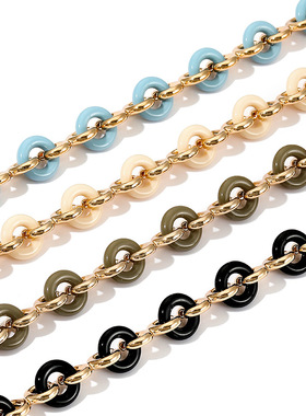 跨境SP-121适用于啰意威包带甜甜圈链条替换腋下改造金属配件