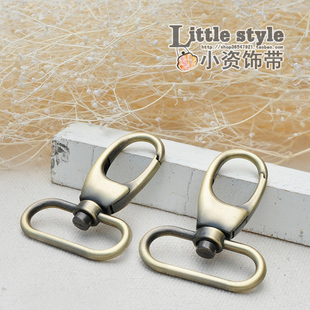 3.2cm内径古铜色超大包带挂钩 DIY真皮包带扣 合金金属包扣D