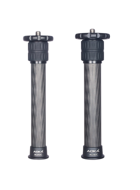 AOKA奥咔25/28单反三脚架中轴延长杆碳纤维微单反相机脚加高配件