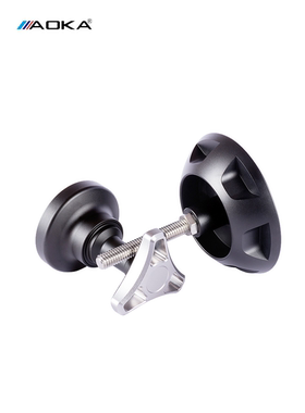 AOKA奥咔打鸟三脚架水平调节半球碗座 适用于75MM口径系列三脚架