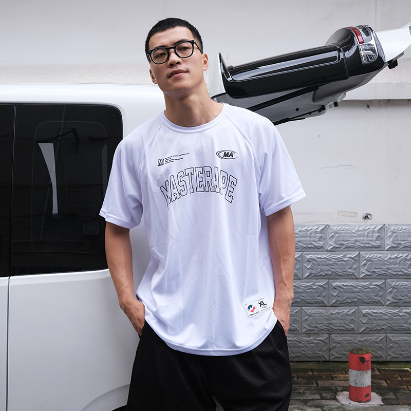 Masteraep短袖运动男女速干