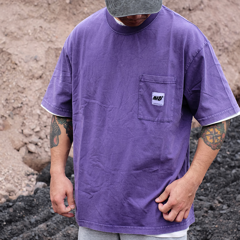 Masterape短袖潮男女重水洗