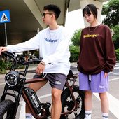 Masterape22秋季 T恤 宽松印花六色纯棉重磅男女长袖 新款 潮牌美式