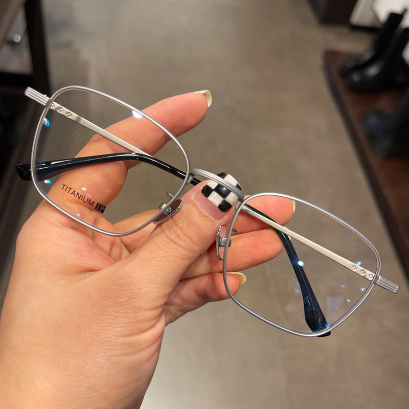 眼镜纯钛眼镜框架麦克心罗心