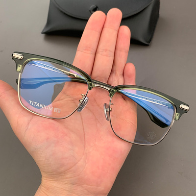 男女全框纯钛眼镜框架