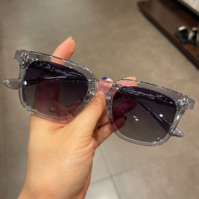 麦克心罗心太阳镜新品复古百搭男女粗框全框板材偏光可配近视墨镜