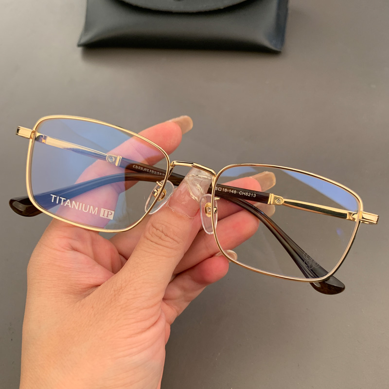 男女全框纯钛眼镜框架