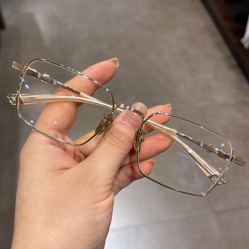 眼镜框架新品金丝边全框男女