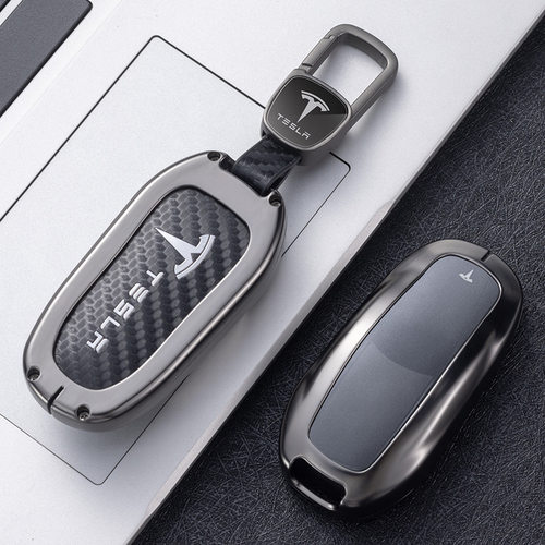 适用于Tesla特斯拉MODEL S钥匙包套MODEL-X Model3/y汽车钥匙壳扣