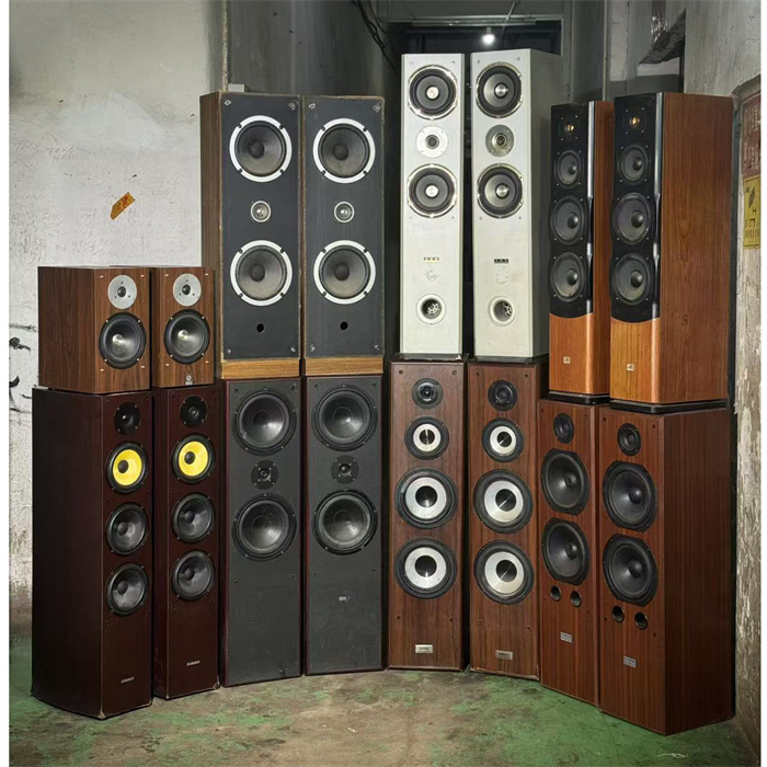 豪华落地音箱音响高保真发烧级音箱家用木质落地摄影摆设道具装饰