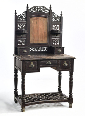 民国梳妆台老式博物馆茶室榉木