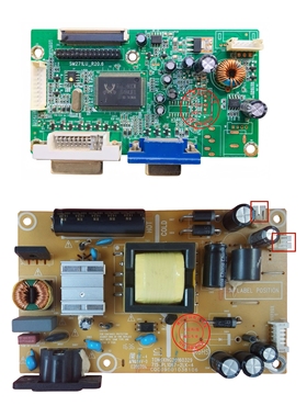 优派VX3209-SW(VS16365) 驱动板SM271LU_R20.6 SM271LU-R20.5主板