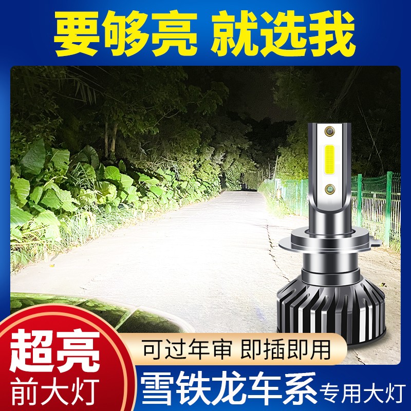 潮都之汇远近光超亮白光LED大灯