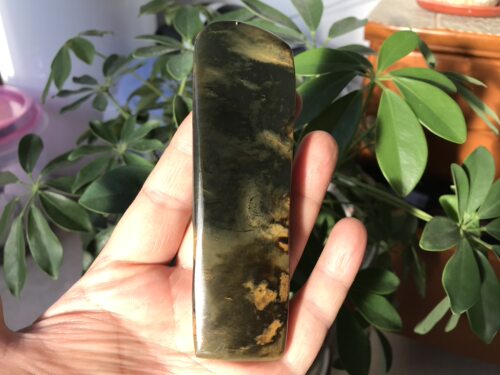 天然河磨玉析木绿料切料老玉挂件手把明料原石籽料岫岩玉透闪石玉
