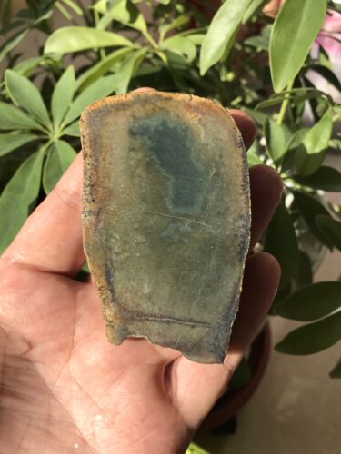 天然河磨玉析木绿料切料老玉挂件手把明料原石籽料岫岩玉透闪石玉