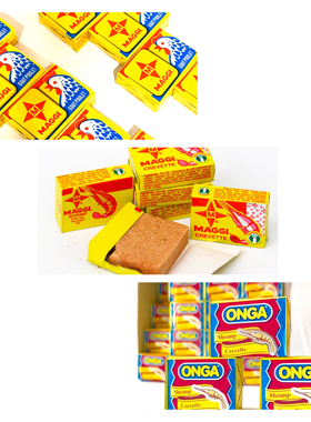 Maggi Cube,Shrimp Crevette maggi cube, donkomi, Spices 10g