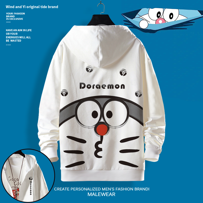 素衣新款加绒加厚连帽卫衣