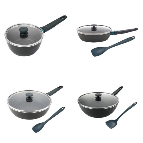 德国双立人Now Marble系列锅具30cm不粘炒锅24/28cm煎锅18cm奶锅