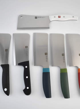 德国双立人斩骨刀剁骨刀银点point chef pollux now s家用商用