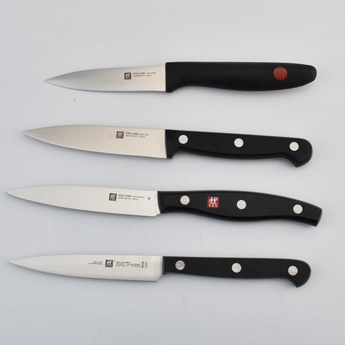 双立人水果刀尖头雕刻