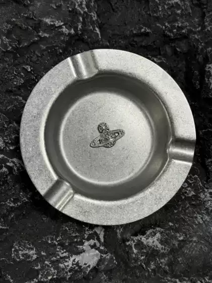 Xitai Retro Stainless Steel Premium Ashtray Cigar Creative Personalized Storage Metal Gift for Men and Women