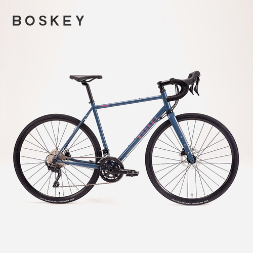 BOSKEY不死骑钢架砾石公路车