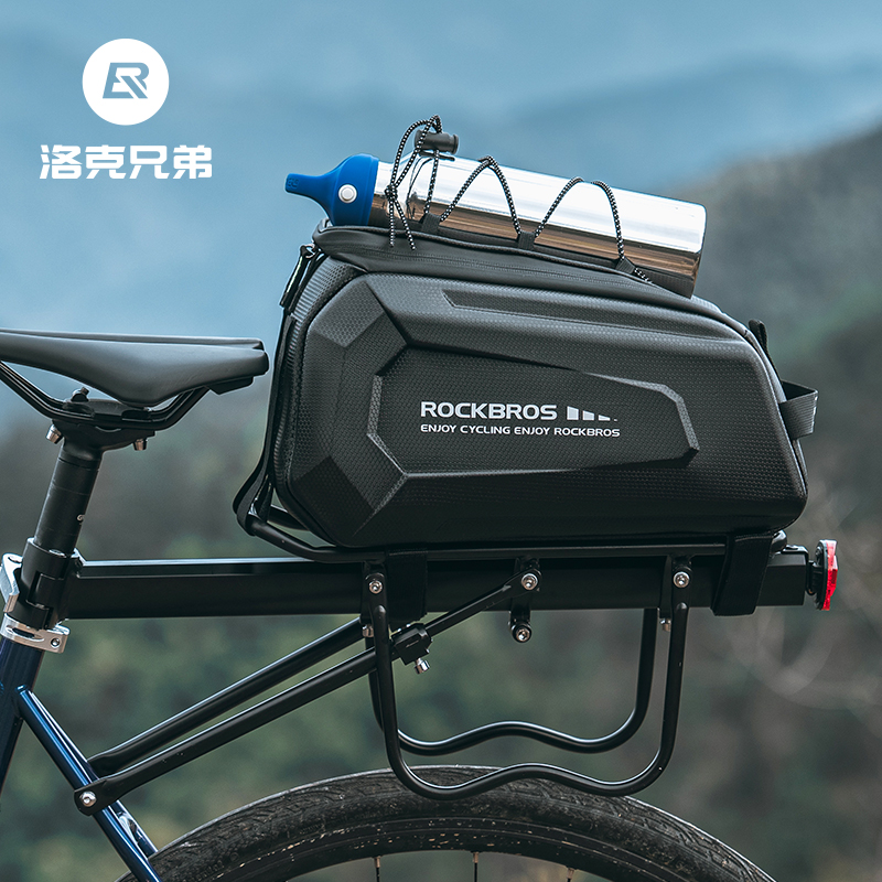 洛克兄弟自行车包后货架包鞍座包山地公路车尾包驮包硬壳骑行装备