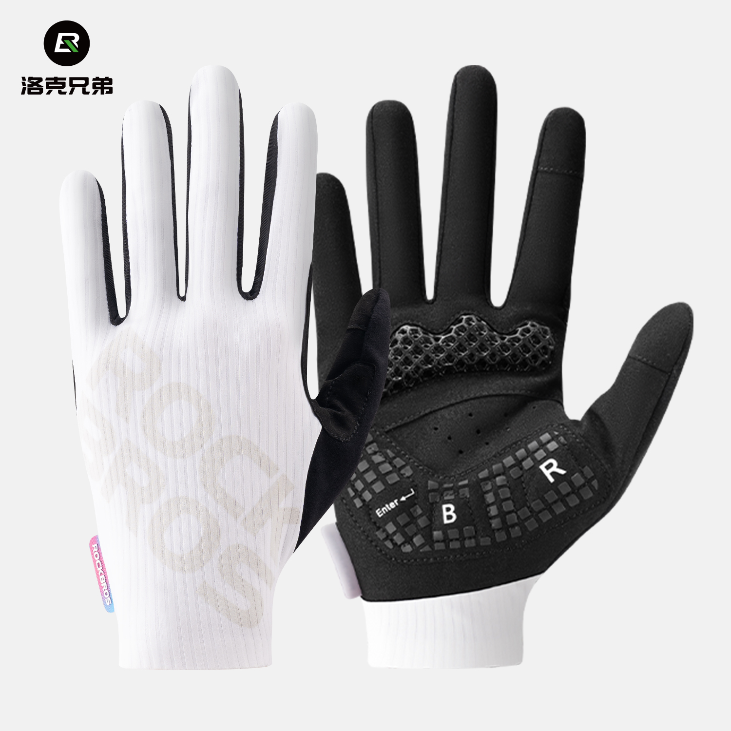 洛克兄弟3D打印骑行全指手套