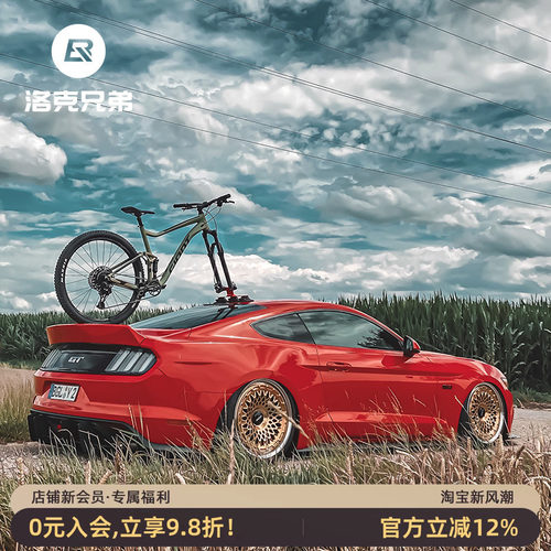 洛克兄弟吸盘式强力公路自行车