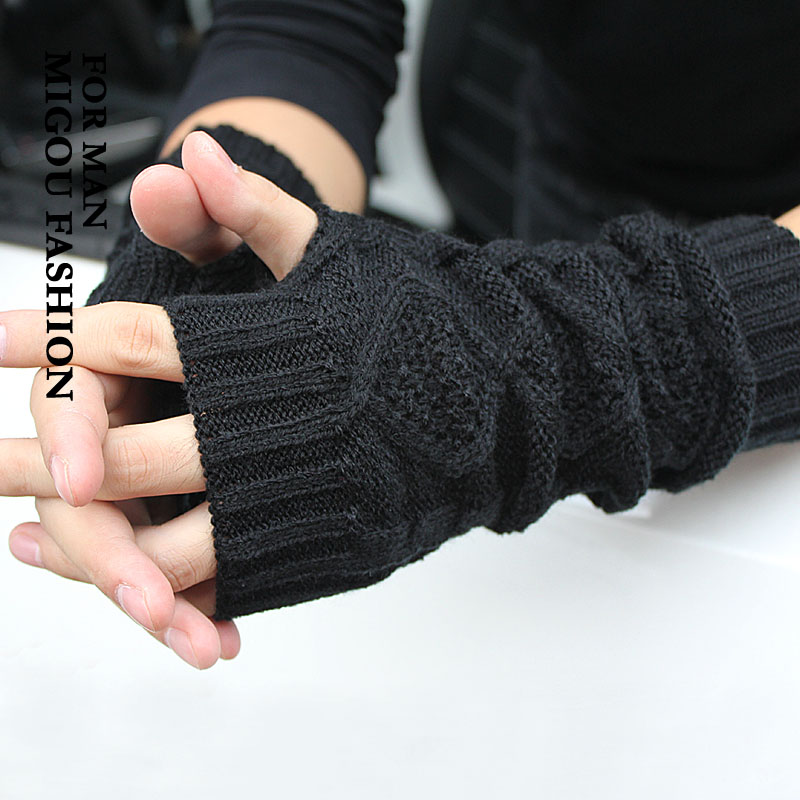 Gants pour homme MG   en de laine - Ref 2781522 Image 4