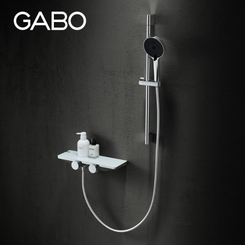 观博GABO壁挂式淋浴花洒可升降