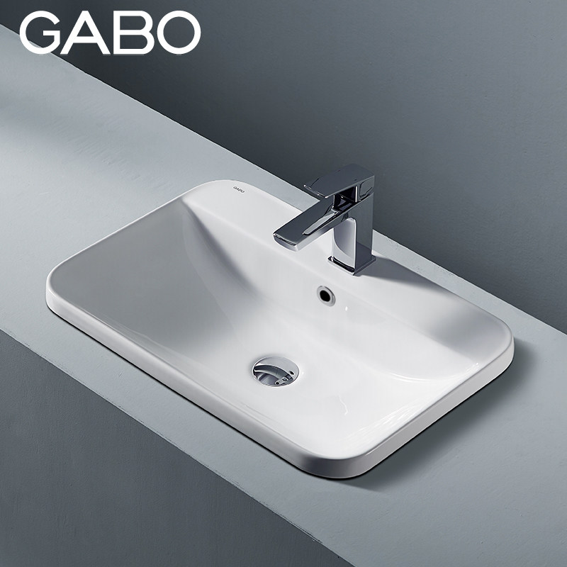 观博台下盆长方形嵌入式