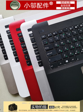 适用ASUS华硕X555 Y583 K555L VM510L W509 VM590L外壳 C壳键盘RU