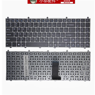 适用CLEVO蓝天W650 W650SR W650EH/SRH W655 W650SJ键盘W650DC