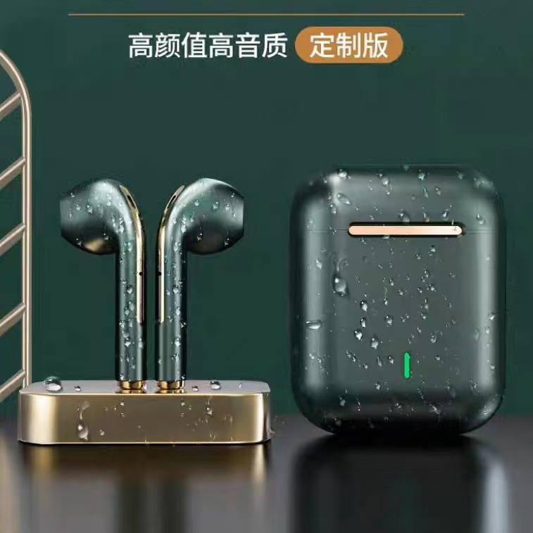 立体声双耳无线蓝牙耳机电镀磨砂