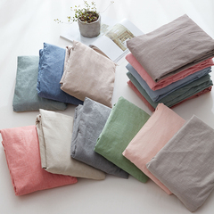 全棉水洗棉床单床笠单件1.8x2.2m纯棉加高床罩床垫保护套2x2.2米