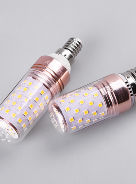 超高亮led灯泡光头强节能灯e27 e14大小螺口12W家用玉米球泡光源