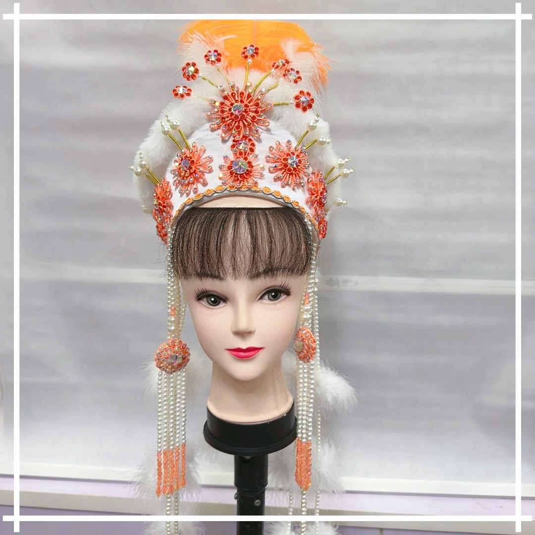 阿妹戏剧用品店武旦头饰番公主头盔帽贵族公主